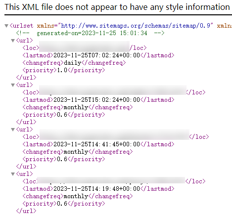 XML Sitemap & Google News原始版本